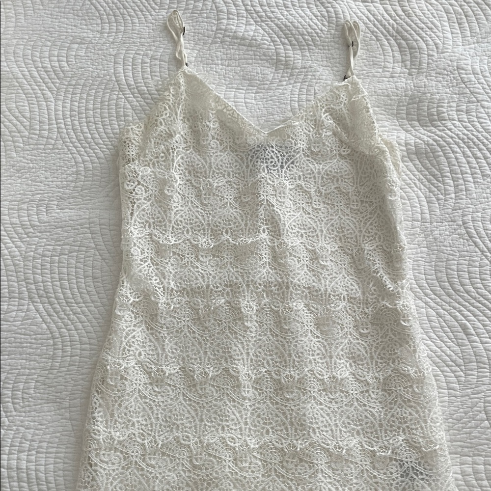 Dolce vita Elegant Lace Slip Dress